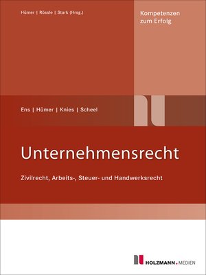 cover image of Unternehmensrecht